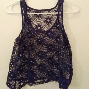 Justice Blue Over - Tank 🌻